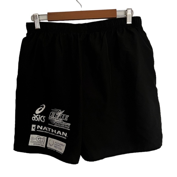 Basics Size L Black & White Logo Swim Shorts - Picture 2 of 4